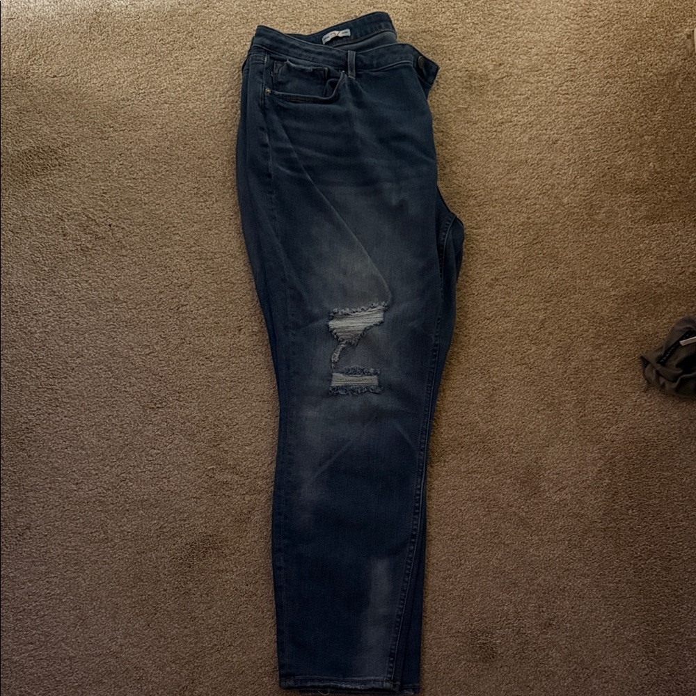 Vigoss Women's Dark Blue Skinny Jeans